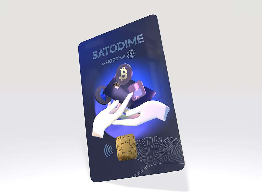 pametna kartica za Bitcoin in druge kriptovalute