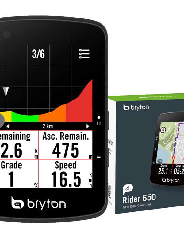 Kolesarski računalnik Bryton Rider 650 E
