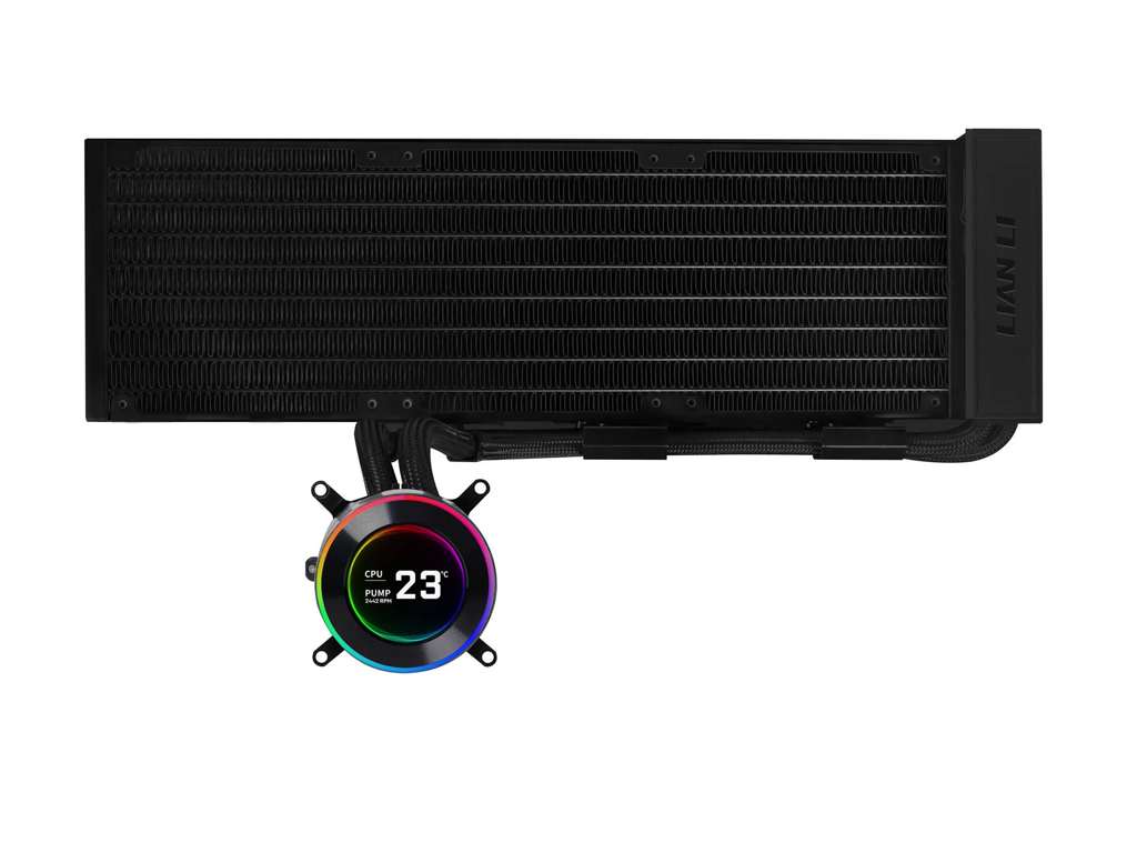 Komplet za tekočinsko hlajenje AIO Liquid Cooler Lian Li HydroShift II LCD-C 360 Fanless