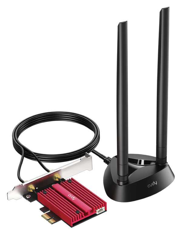 PCI-E brezžični adapter CUDY WE9300S
