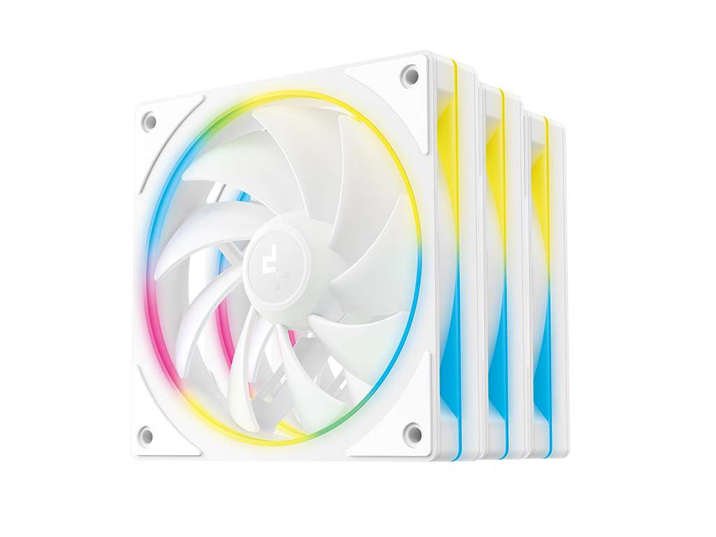 Ventilator za ohišje DeepCool FL12 SE 3-IN-1 WH ARGB PWM 120mm