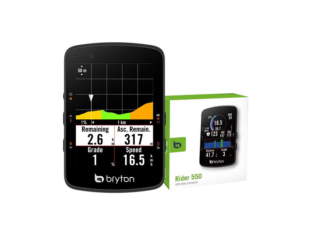 Kolesarski računalnik Bryton Rider 550 E
