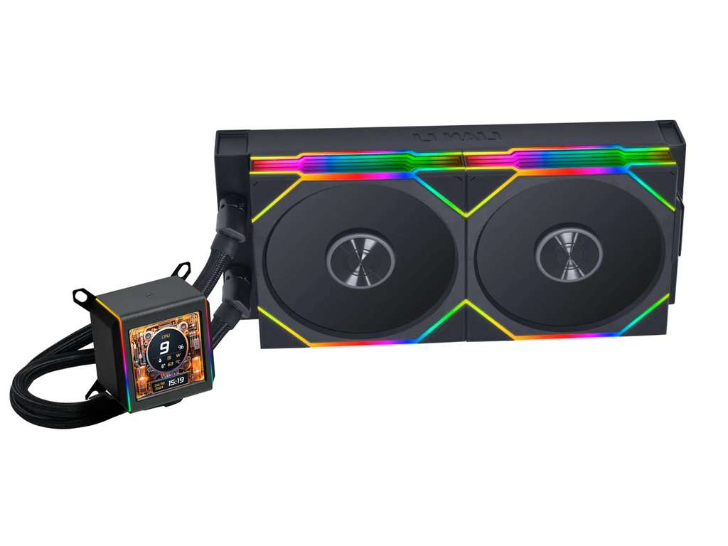 Komplet za tekočinsko hlajenje AIO Liquid Cooler Lian Li GALAHAD II LCD 280 TL Wireless