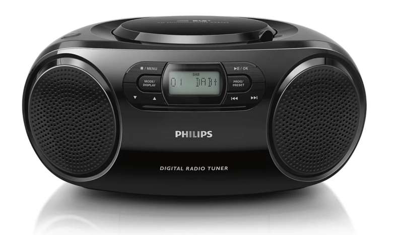 Philips DAB+ radio s CD predvajalnikom AZB500/12 DAB+
