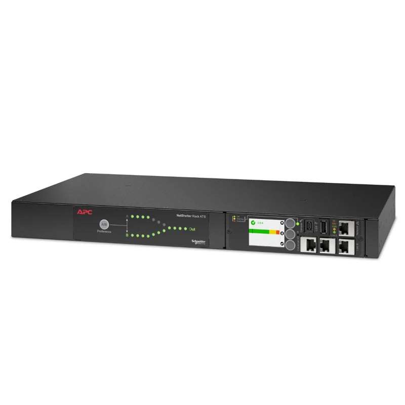 APC Netshelter AP4421A 1U 230V C14in/12xC13out avtomatski razdelilec