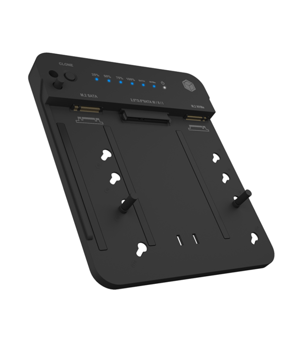 IcyBox IB-2915MSCL-C31 clone& dock postaja za M.2 NVME & SATA 2