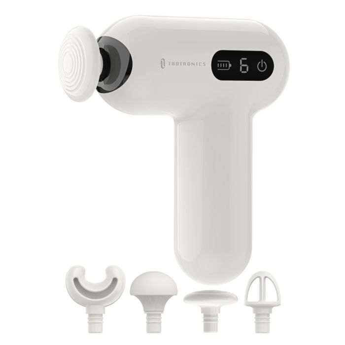 TAOTRONICS Masažna mini pištola bela