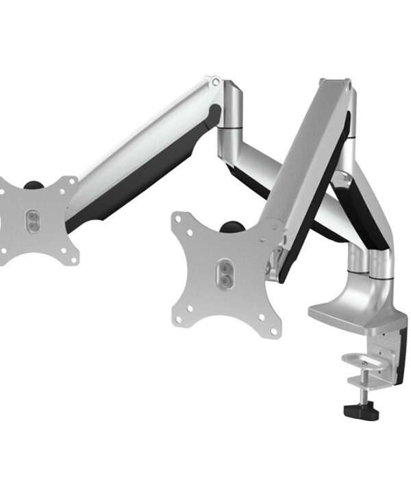 IcyBox IB-MS504-T dvojni namizni nosilec za monitorja do 32"