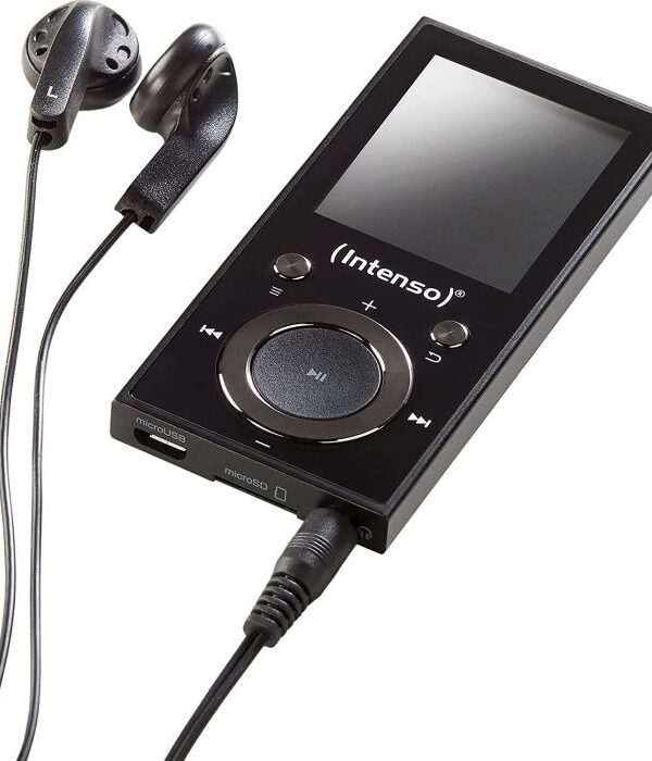 Intenso MP3 predvajalnik Video Scooter BT 16GB - črn