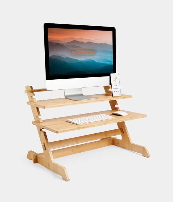 VonHaus Sit-Stand mizica iz bambusa