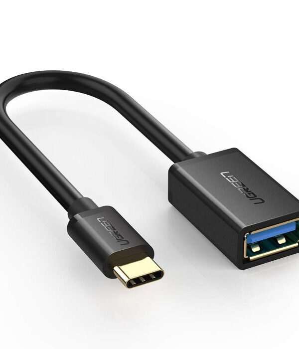 Ugreen USB-C (M) na USB 3.0 (Ž) OTG kabel črn - polybag