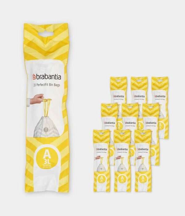 Brabantia vrečke Perfect Fit 3L X 10 x 20 kos