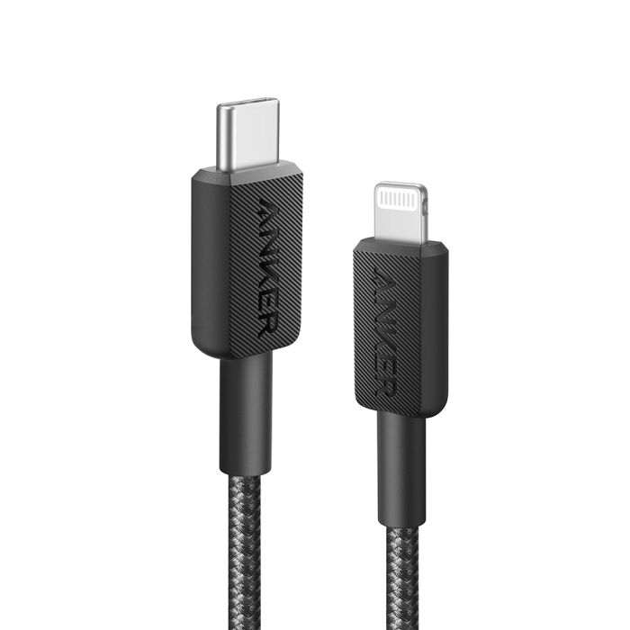 Anker 322 USB-C to Lightning pleten kabel 1