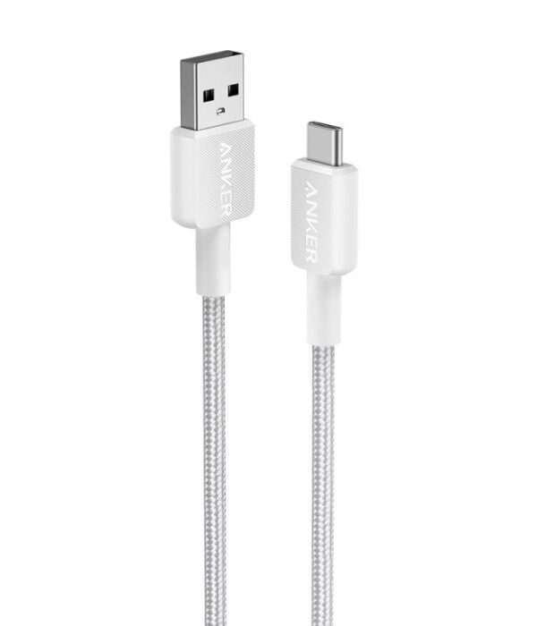 Anker 322 USB-A to USB-C pleten kabel 1