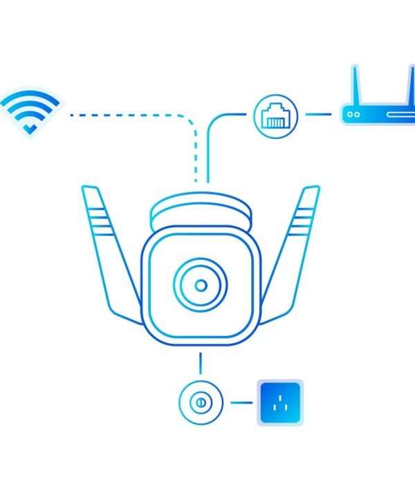 TP-link zunanja wi-fi varnostna kamera Tapo C310