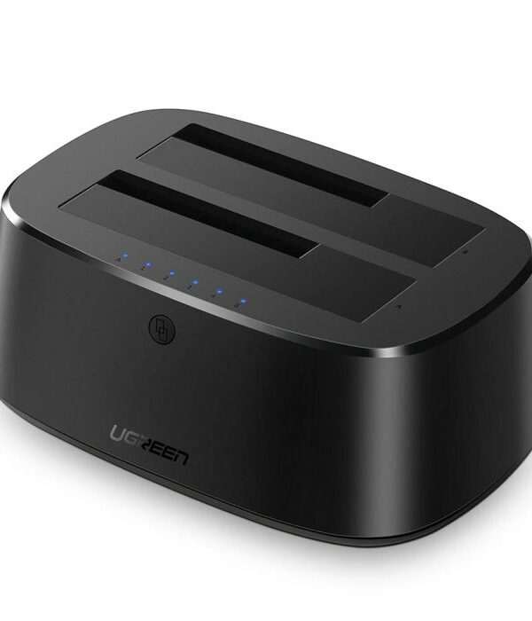 Ugreen Dvojna priključna postaja za trdi disk USB 3.0 to SATA - box