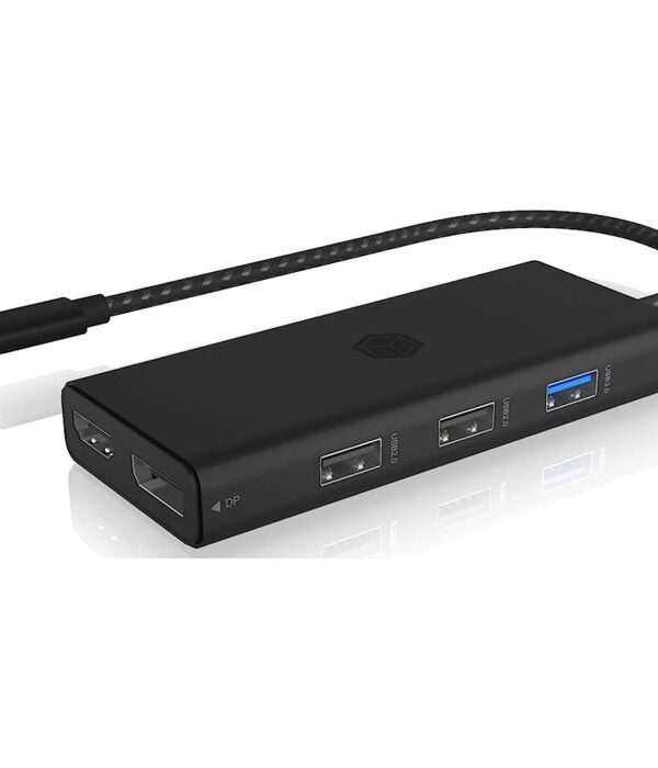IcyBox IB-DK4011-CPD priklopna postaja s Power Delivery 100W