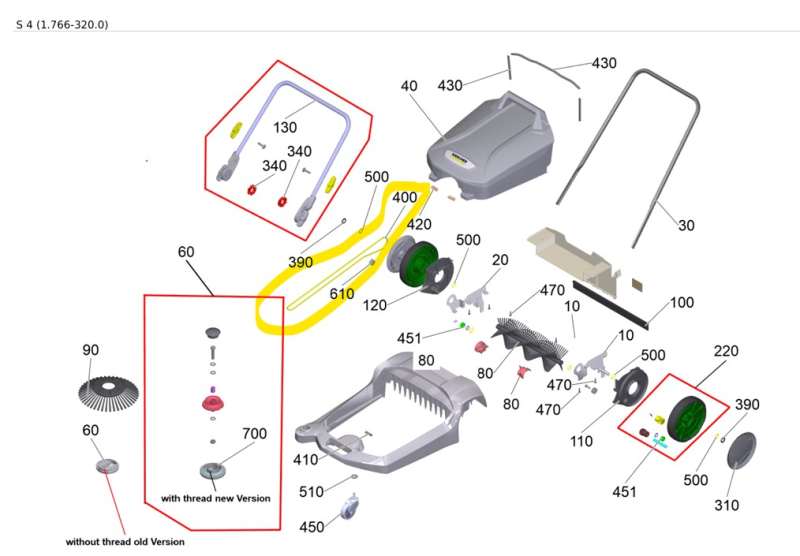 Karcher jermenica za S4 Twin 6.348-013.0