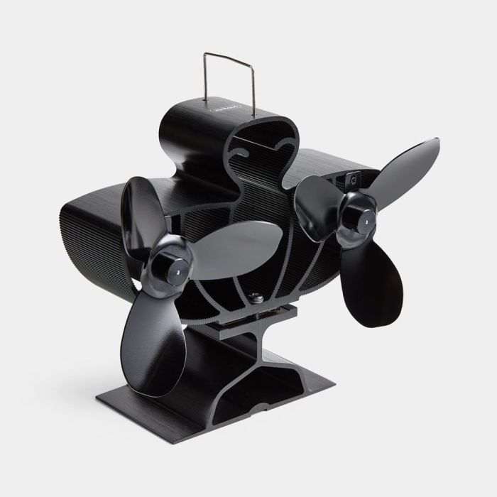 VonHaus dvojni ventilator za kamin
