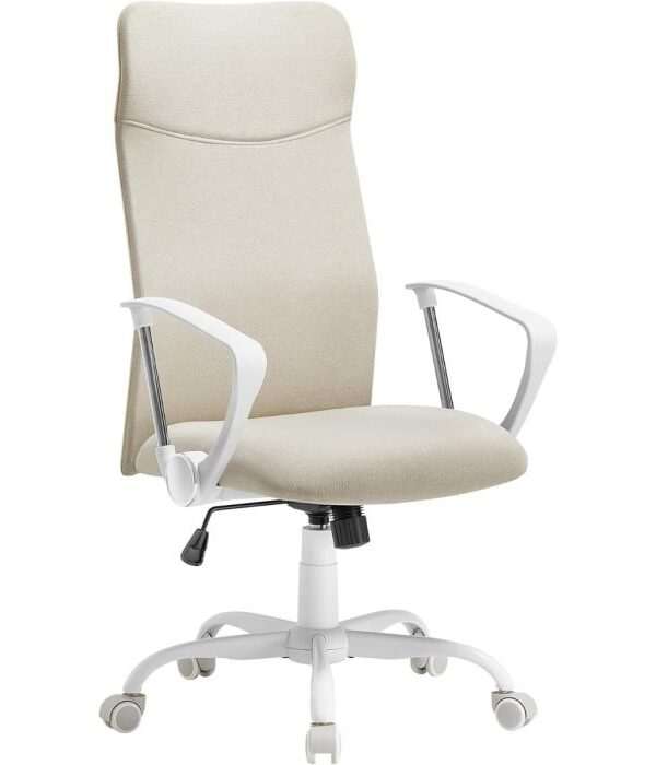 SONGMICS ergonomski pisarniški stol bež