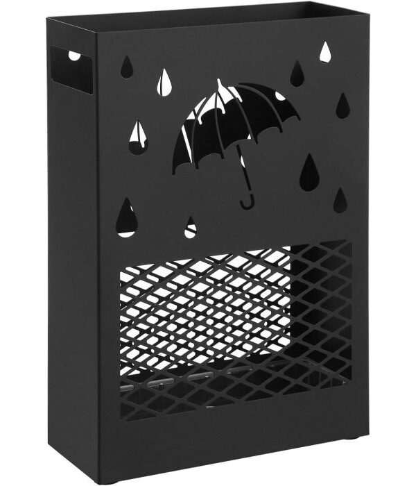 SONGMICS Kovinsko stojalo za dežnike pravokotno