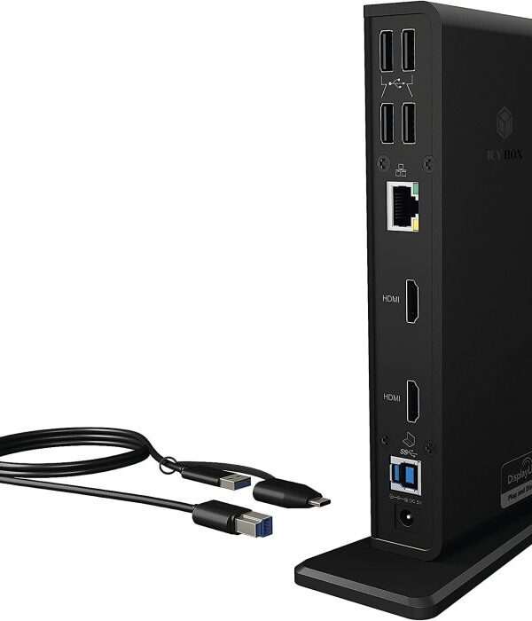 IcyBox IB-DK2251AC Multi-Docking USB-C priklopna postaja
