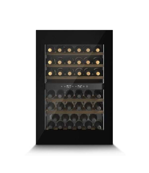 CASO WineDeluxe WD 41 črna vgradna vinska vitrina 120W
