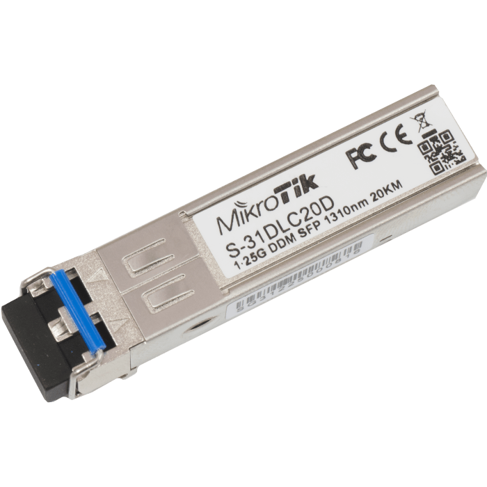 Mikrotik pretvornik FO SFP Mini-GBIC S-31DLC20D