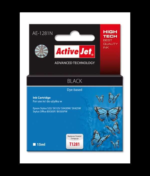 ActiveJet črno črnilo Epson T1281