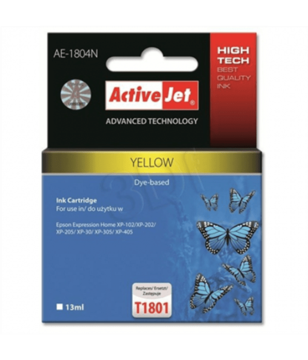 ActiveJet rumeno črnilo Epson T1804