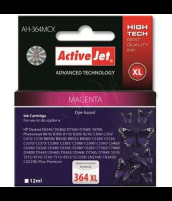 ActiveJet magenta črnilo HP CB324EE 364 XL