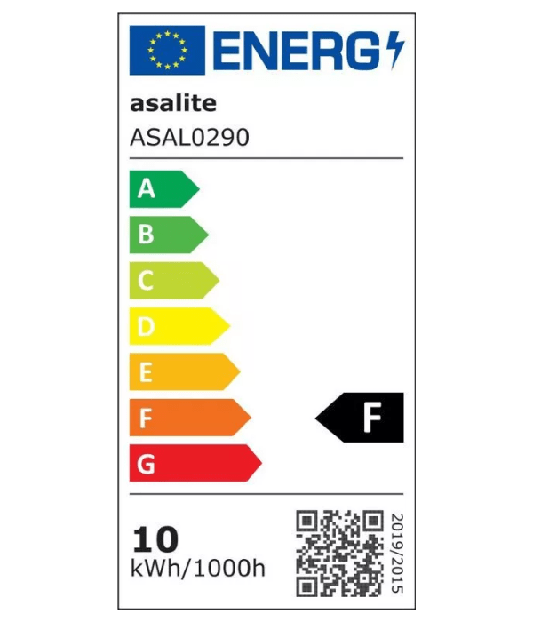 Asalite LED beli reflektor Slim 10W 4500K (900 lumnov)