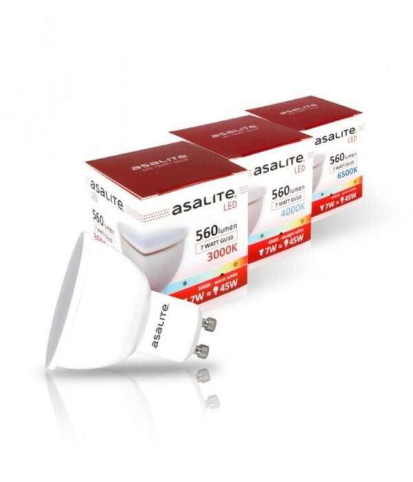 ASALITE LED sijalka GU10 5W 4000K 410lm