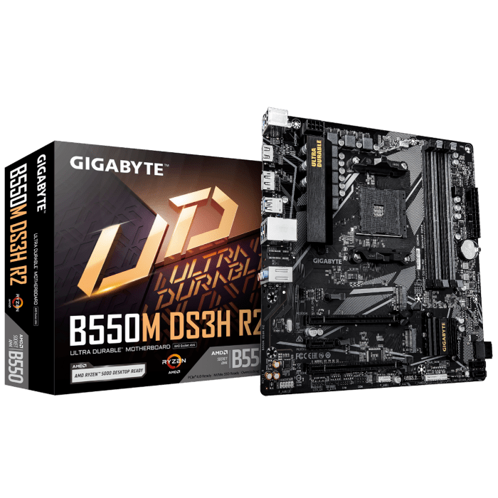 GIGABYTE B550M DS3H R2