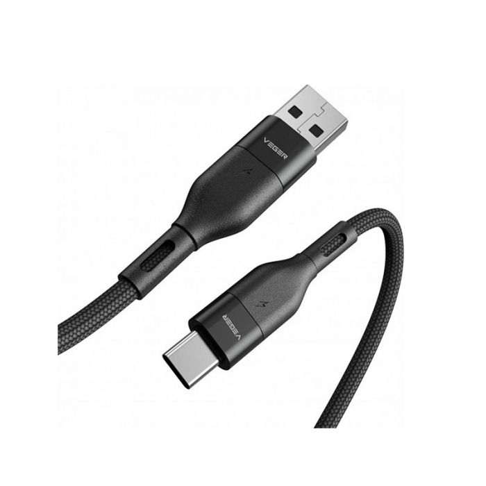 VEGER AC03 pleteni kabel USB-A na USB-C