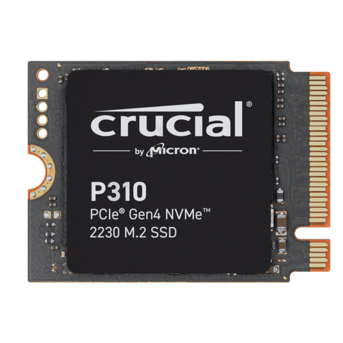 Crucial P310 1TB PCIe Gen4 NVMe 2230 M.2 SSD