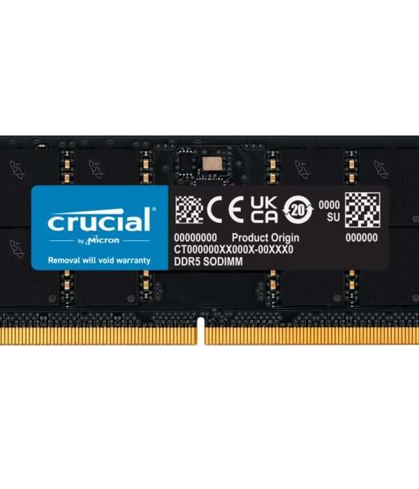 Crucial 16GB DDR5-5600 SODIMM CL46