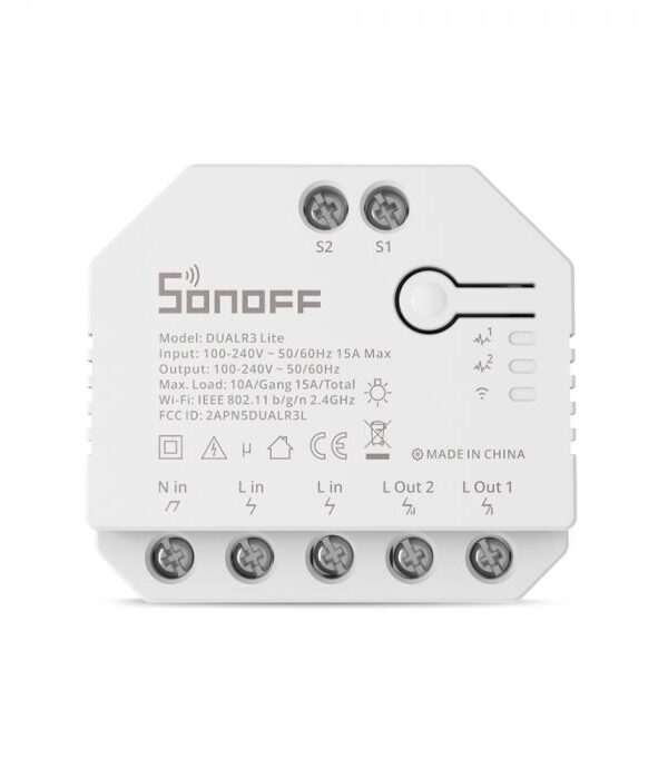 SONOFF pametno stikalo Wi-Fi 2-kanalni