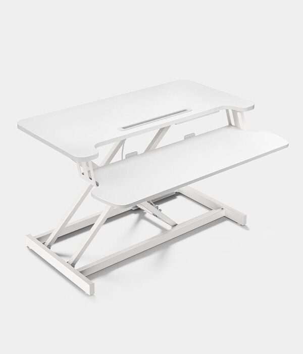 VonHaus Nastavek za stoječo pisalno mizo – bel