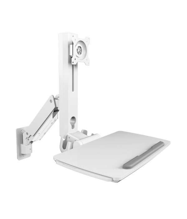 IcyBox IB-WS700-W stenski nosilec za monitor - delovno postajo