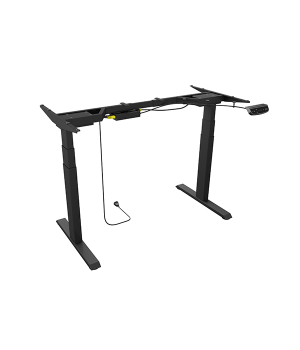 IcyBox IB-EW206B-T podnožje za ergonomsko električno dvižno mizo