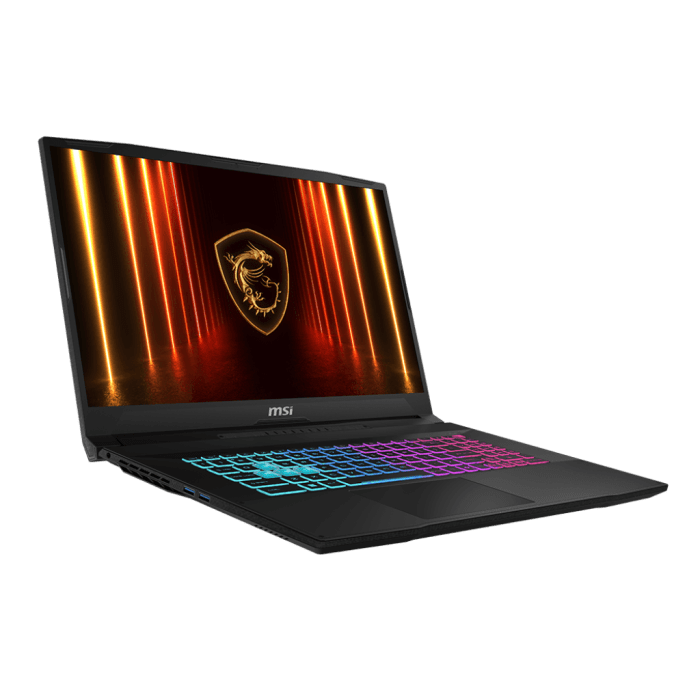 MSI Katana 17 prenosni računalnik HX i7-14650HX / 32GB DDR5 / 1TB NVMe / QHD IPS 240Hz / RTX5070 / Wi-Fi 6E / Win11H