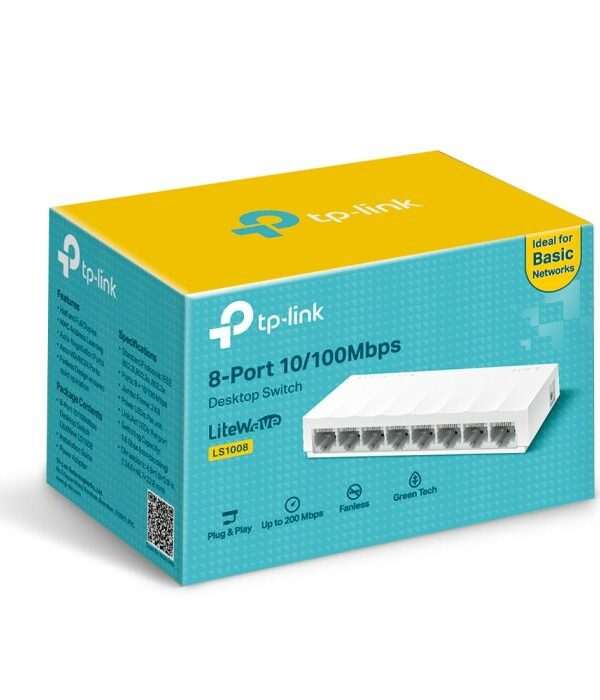 TP-LINK LS1008 8 port LS1008 100Mbps mrežno stikalo / switch