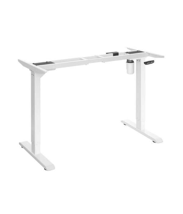SONGMICS električen Sit/Stand okvir za mizo bel