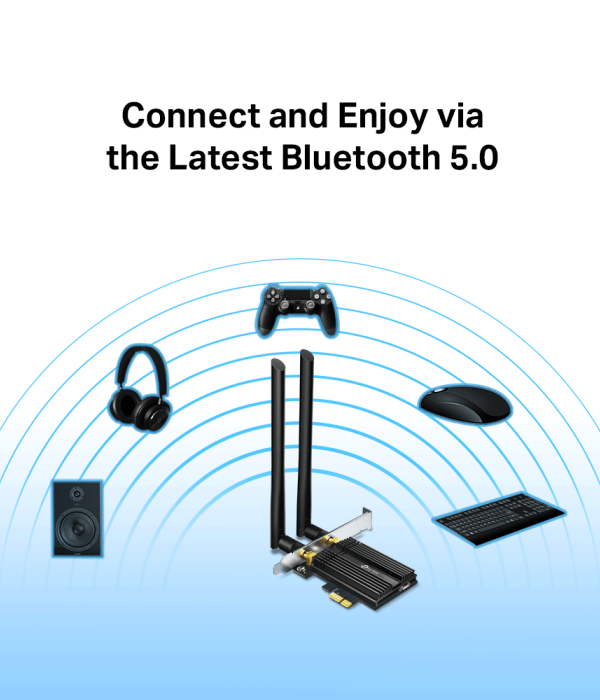 Tp-Link AX3000 Wi-Fi 6 Bluetooth 5.0 PCIe Adapter