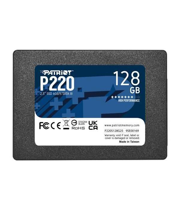 Patriot P220 128GB SSD SATA 3 2.5