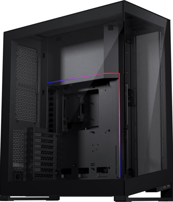 PHANTEKS NV7 TEMPERED GLASS D-RGB LED ATX črno ohišje
