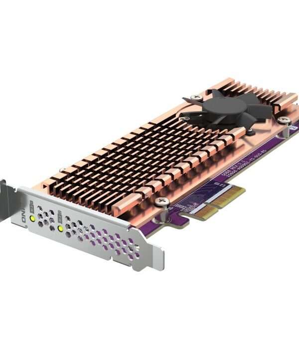 QNAP QM2-2P-344A 2x M.2 NVMe SSD PCIe x4 razširitvena kartica