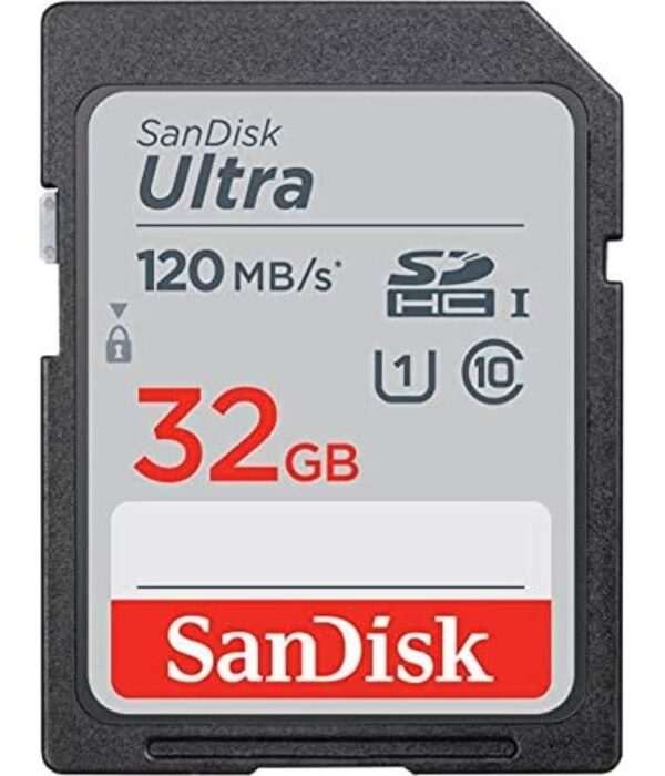 SanDisk Ultra 32GB SDHC spominska kartica 120MB/s