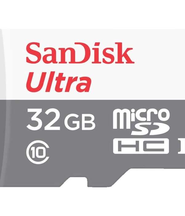 SanDisk Ultra microSDXC 32GB + SD Adapter 100MB/s Class 10 UHS-I-